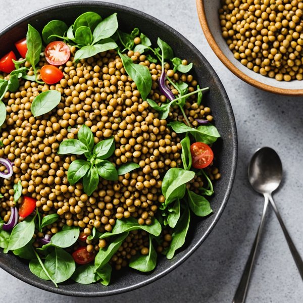¿Cómo preparar una ensalada de lentejas con vinagreta de mostaza?